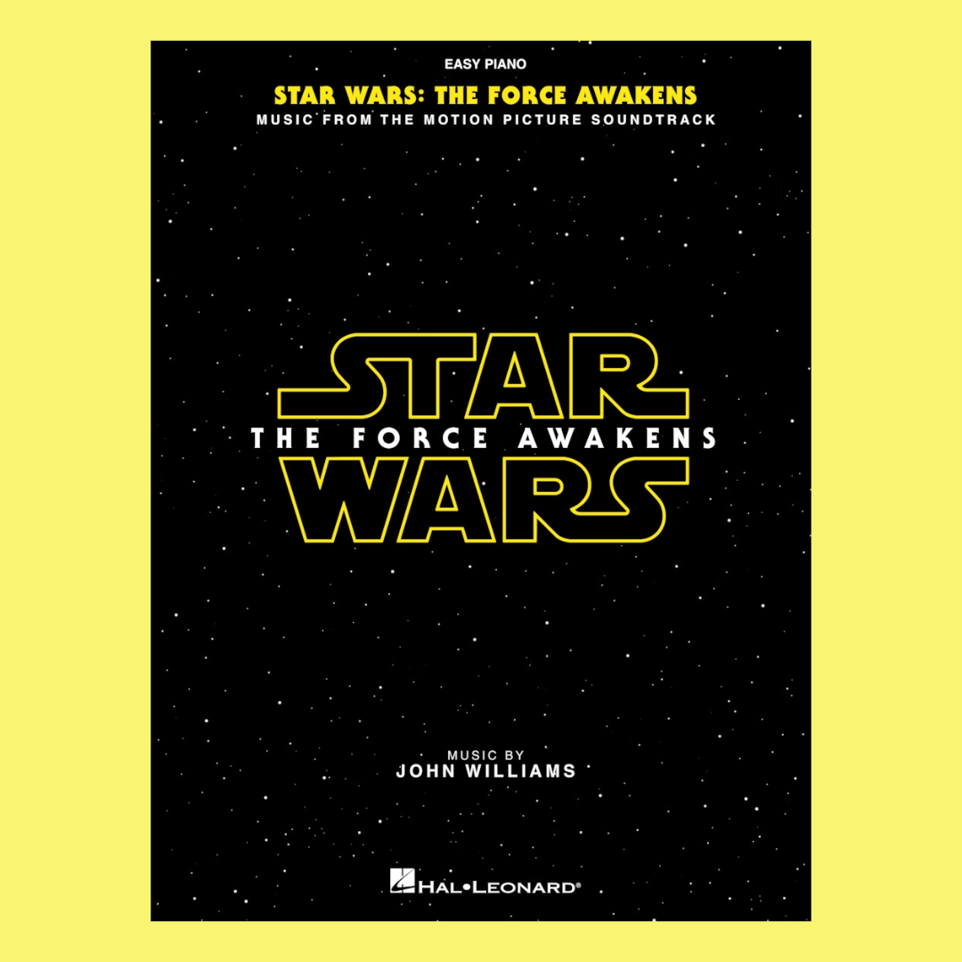 Star Wars Force Awakens Easy Piano Solo Book