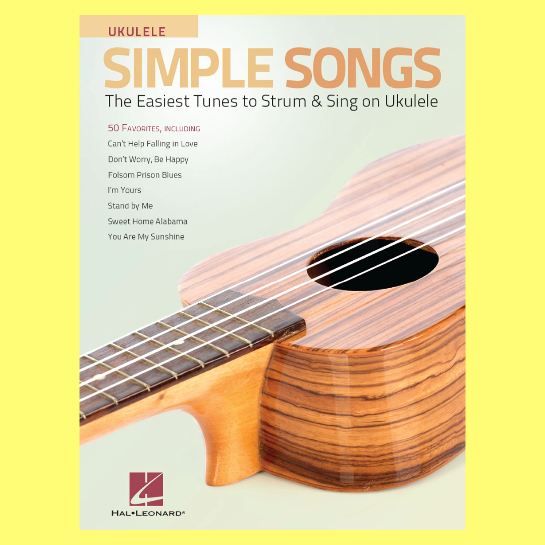 Simple Songs For Ukulele Book (50 Songs)