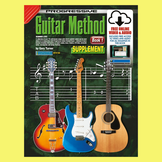 Progressive Guitar Method Book 1 Supplement Book/Ola