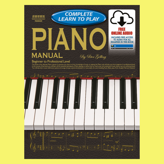 Progressive Complete Learn To Play Piano Manual Book/Ola