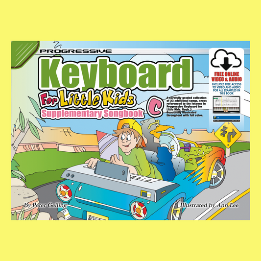 Progressive Keyboard For Little Kids - Songbook C (Book/Ola)