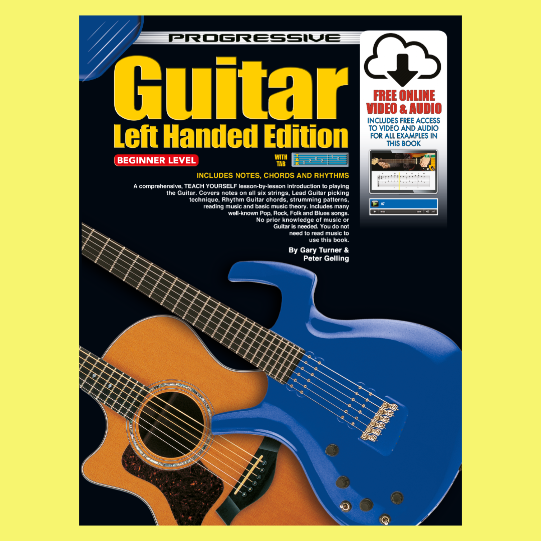 Progressive Guitar Left Handed Edition Book/Olm