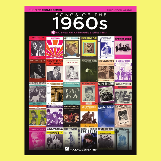 101 Hit Songs Of The 1960's Play Along PVG Book/Ola