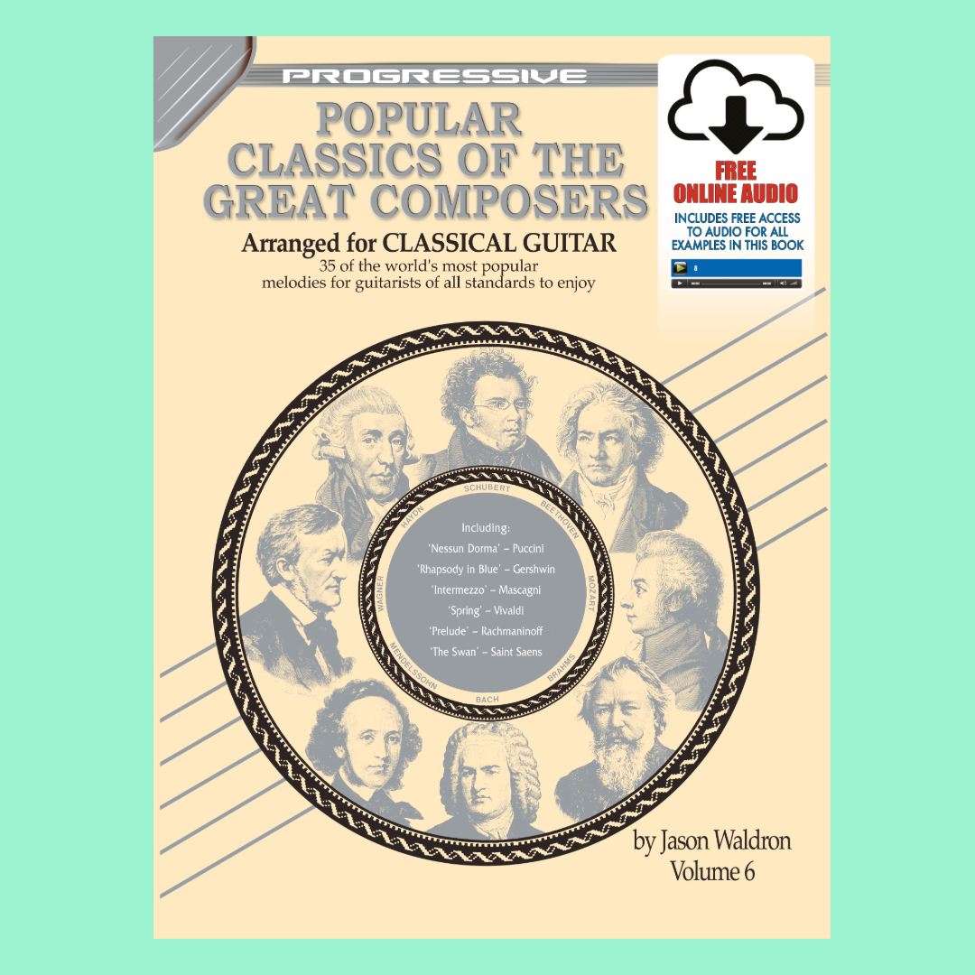 Progressive Popular Classics Of The Great Composers Volume 6 Book (Book/Ola)