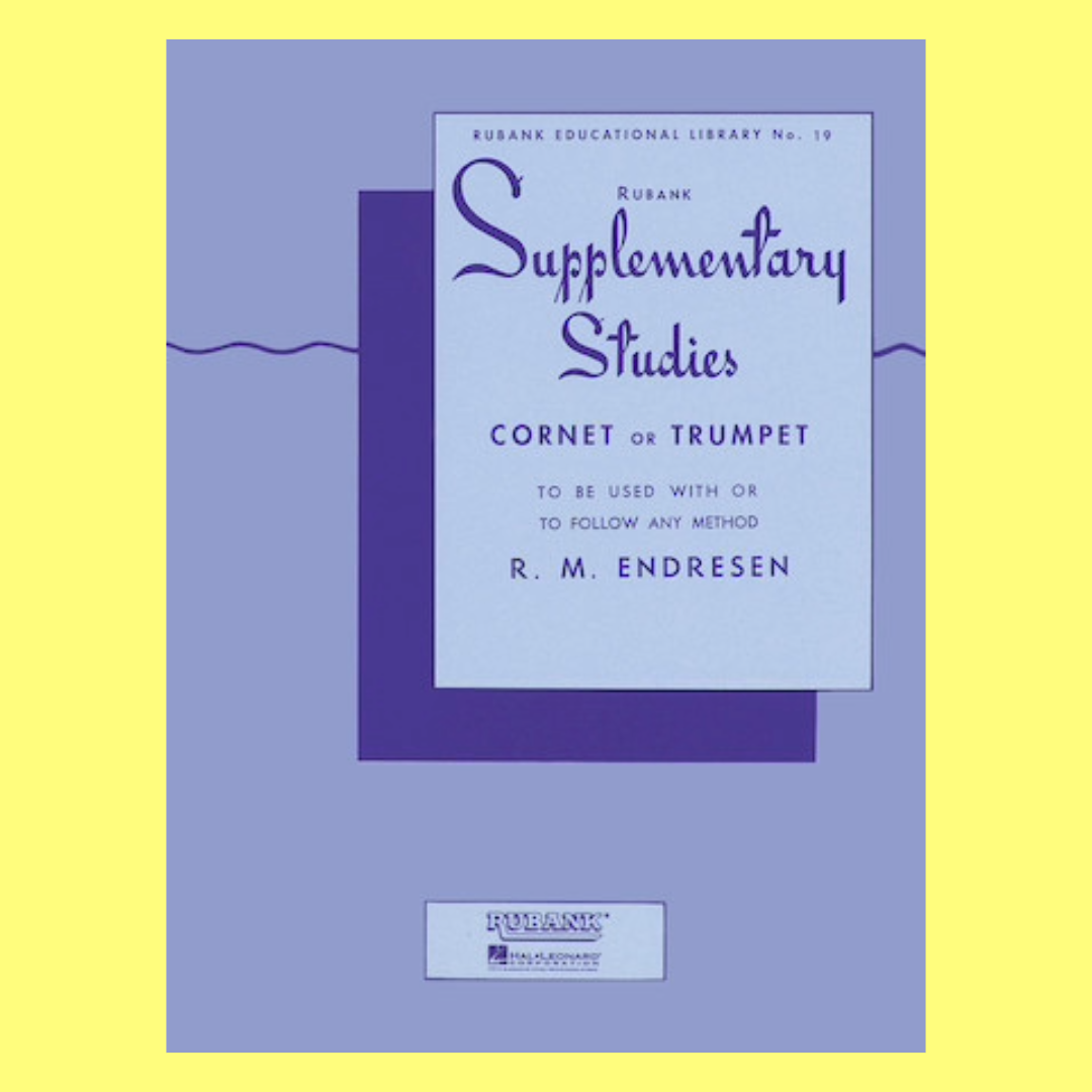 Rubank Supplementary Studies - Trumpet Book