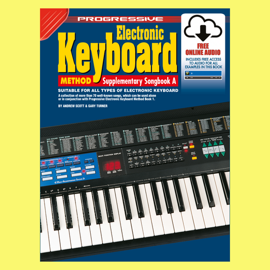 Progressive Electronic Keyboard Method - Songbook A (Book/Ola)