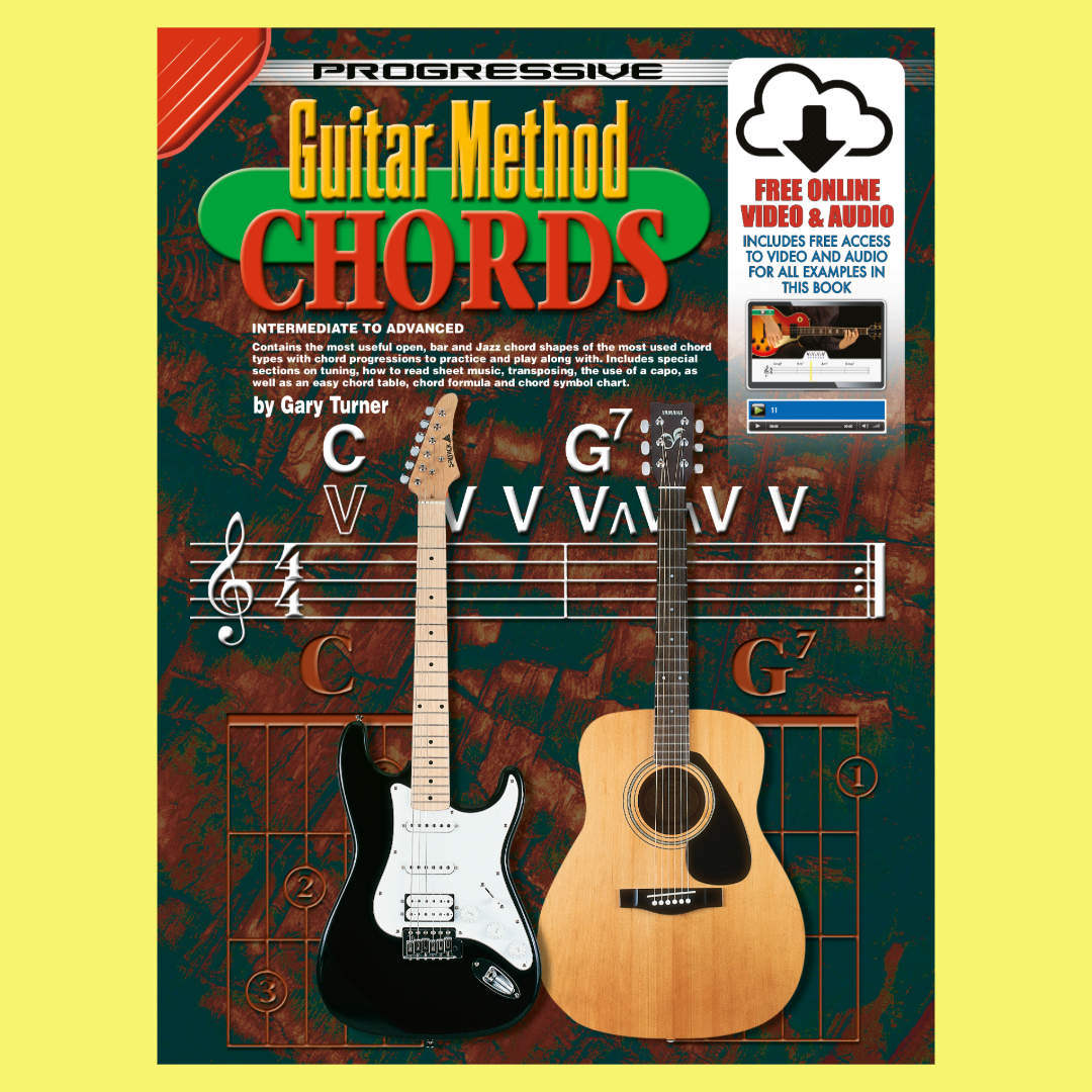 Progressive Guitar Method Chords Book/Ola