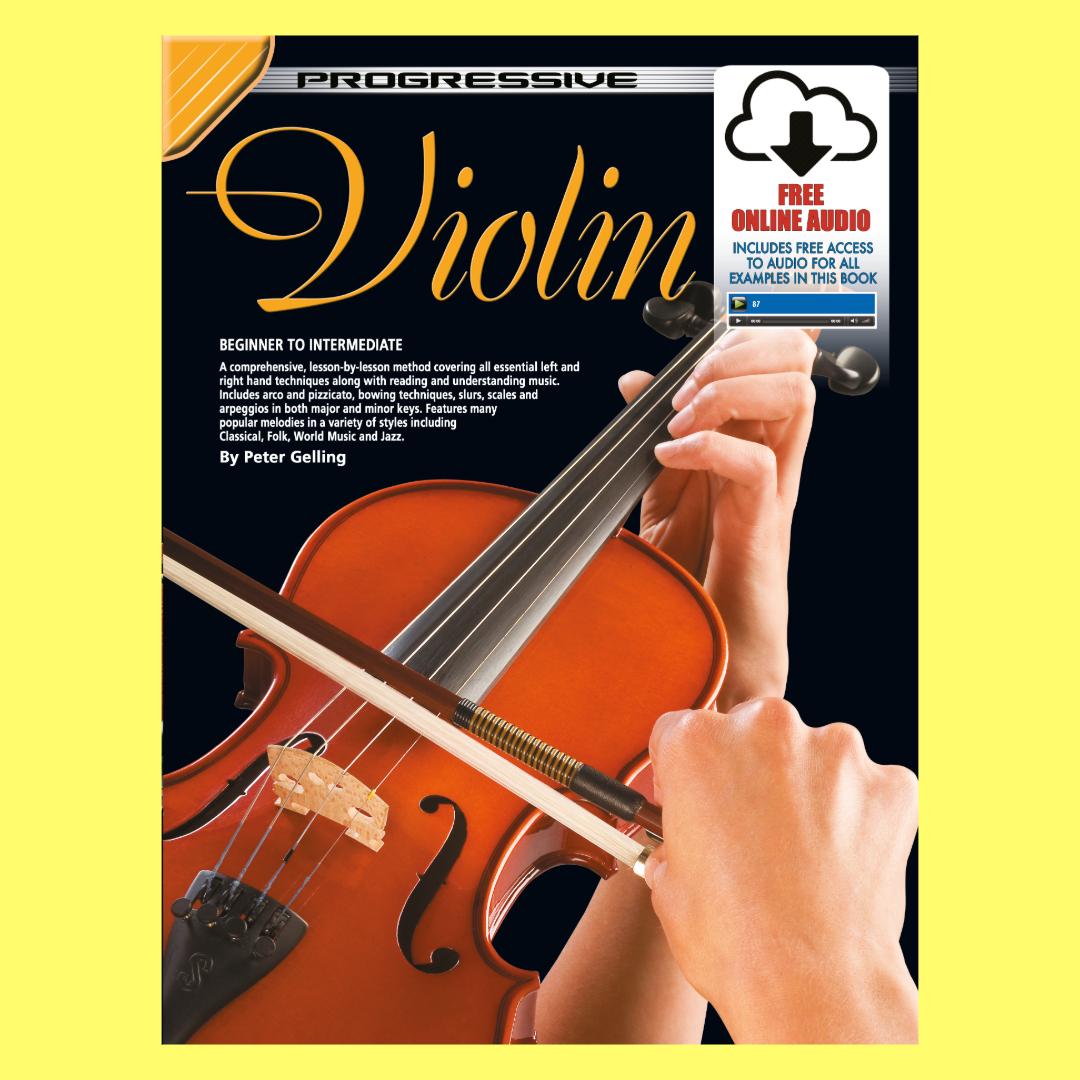 Progressive Violin - Beginner to Intermediate Book/Ola