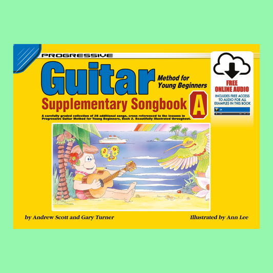 Progressive Guitar Method For Young Beginners Songbook A (Book/Ola)