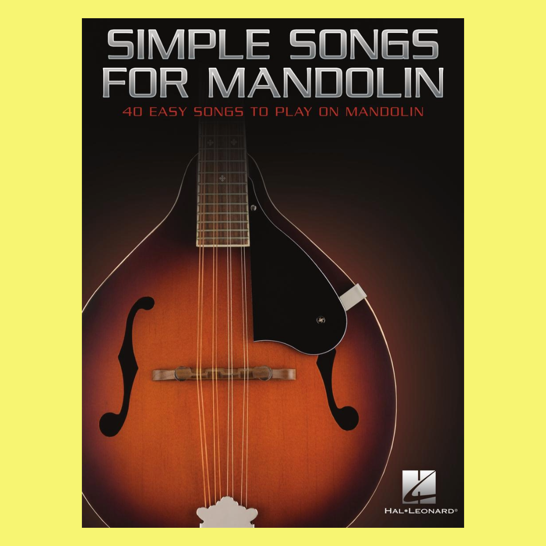 Simple Songs for Mandolin Book (40 Songs)