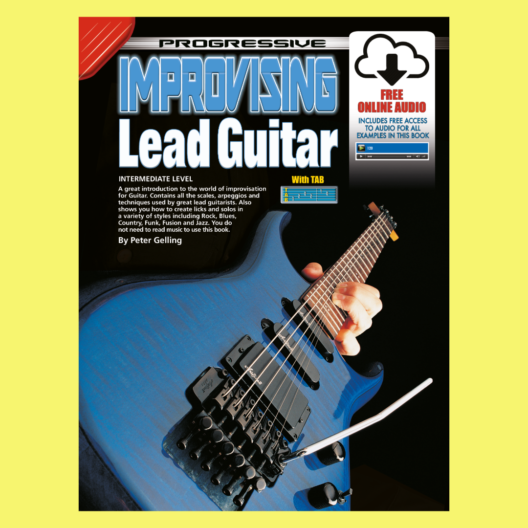 Progressive Improvising Lead Guitar Book/Ola