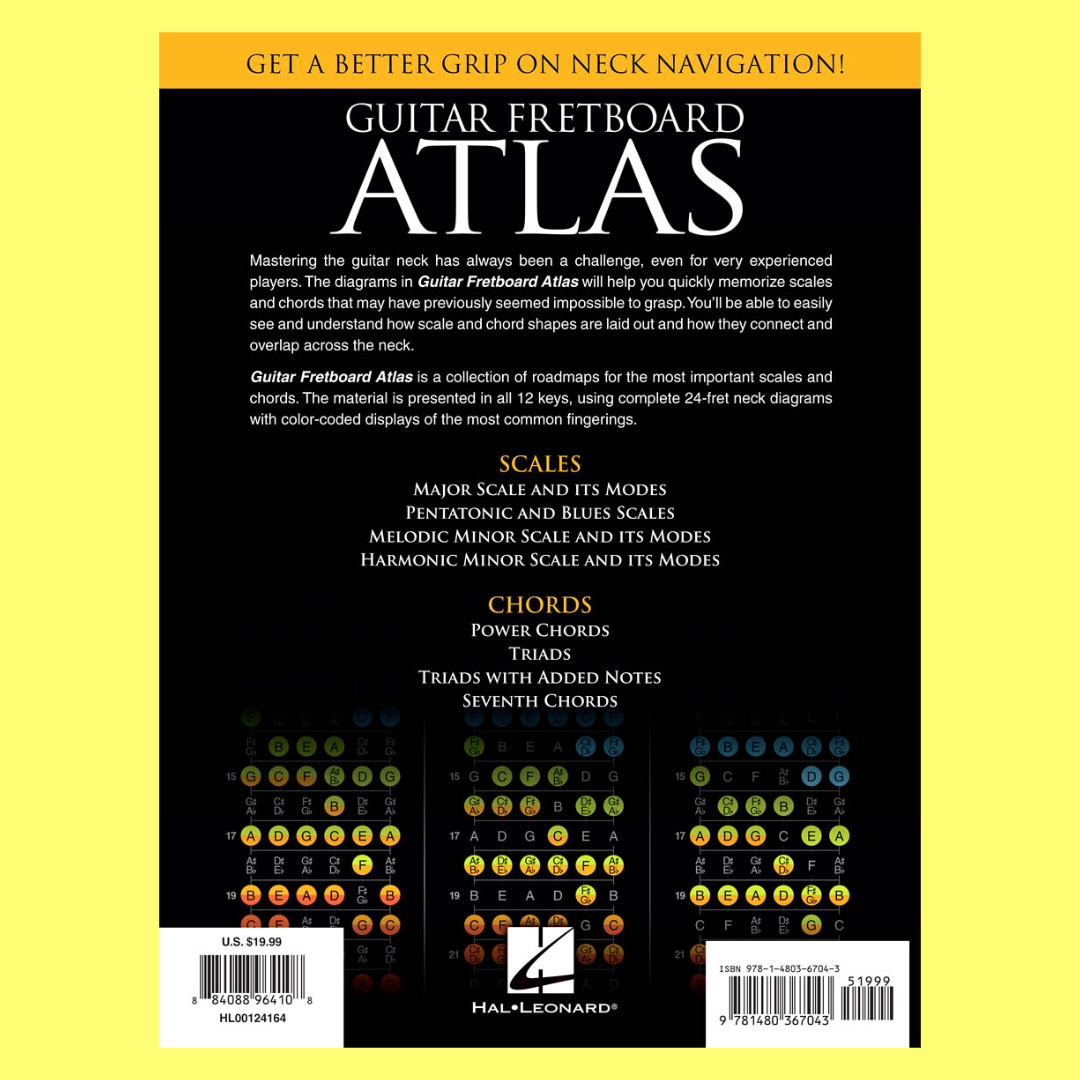 Guitar Fretboard Atlas Book