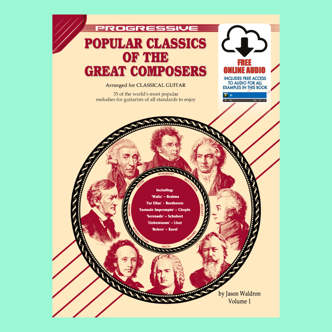 Progressive Popular Classics Of The Great Composers Volume 1 Book (Book/Ola)