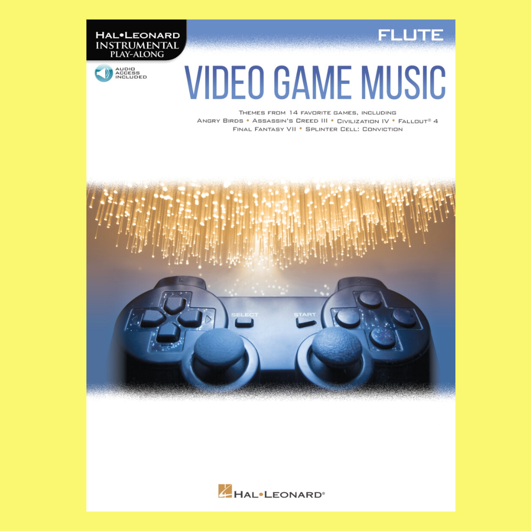 Video Game Music For Flute Play Along Book/Ola