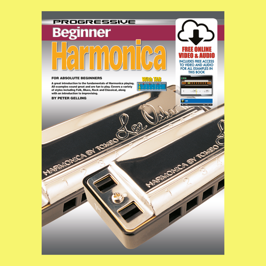 Progressive Beginner Harmonica Book/Ola