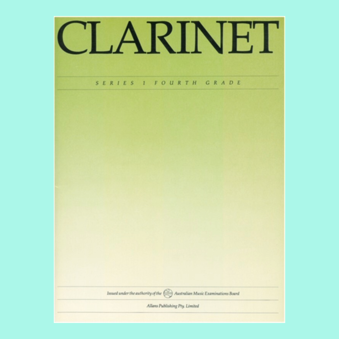 AMEB Clarinet Series 1, Grade 4 Book