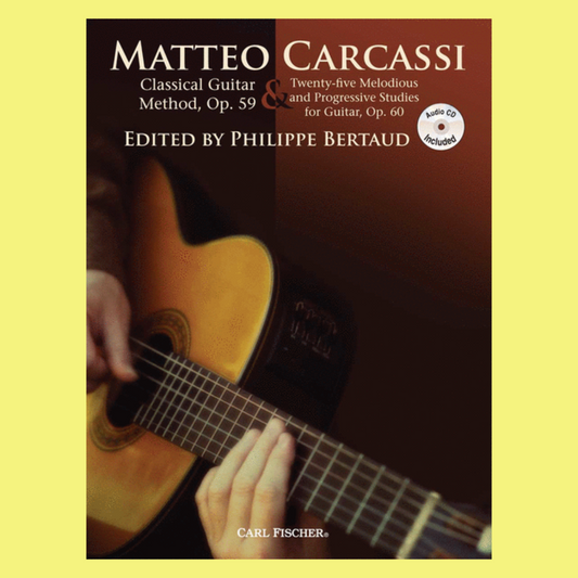 Carcassi - Guitar Method Op 59 & Studies Op 60 Book