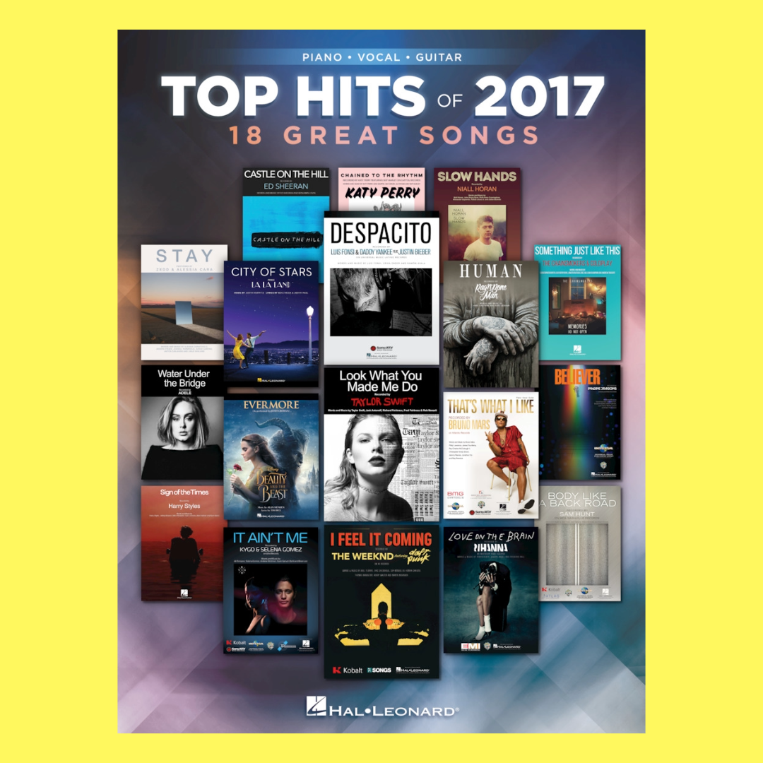 Top Hits Of 2017 PVG Songbook