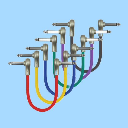 Kirlin Patch Cables Multi Colour 1ft (6 pack)