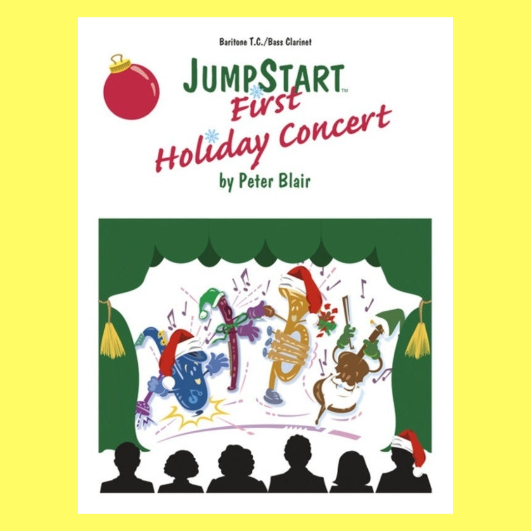 Jumpstart First Holiday Concert Baritone T.C/ Bass Clarinet Grade 1 Sheet Music