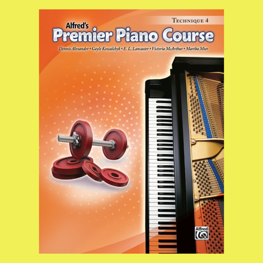 Alfred's Premier Piano Course - Technique Book 4