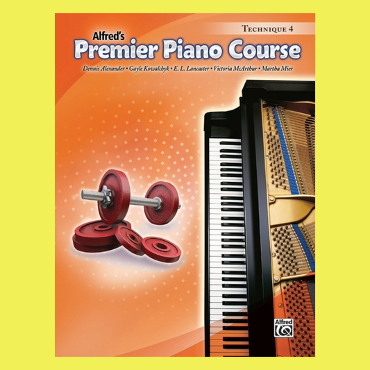 Alfred's Premier Piano Course - Technique Book 4