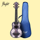 Flight TUS-40 Mandala Wood Travel Soprano Ukulele with Gig Bag