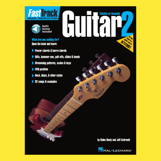 FastTrack Guitar Method - Book 2 (Book/Ola)