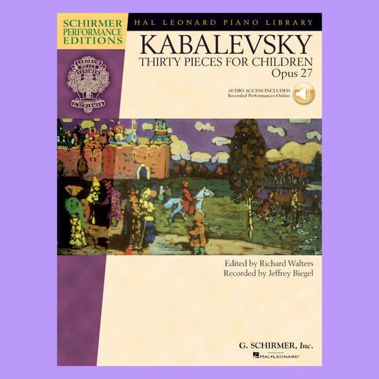 Kabalevsky - 30 Pieces For Children Opus 27 Book/Ola