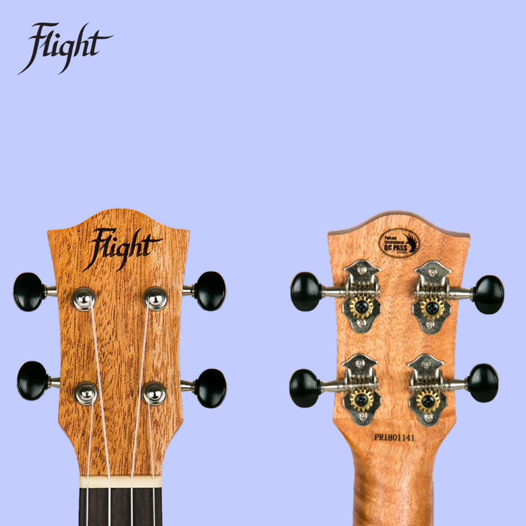 Flight DUC373 Mahogany Concert Ukulele with Gig Bag