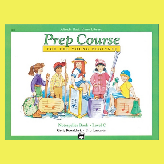 Alfred's Basic Piano Prep Course - Notespeller Level C Book