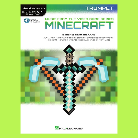 Minecraft Music From The Video Game Series - Trumpet Play Along Book/Ola