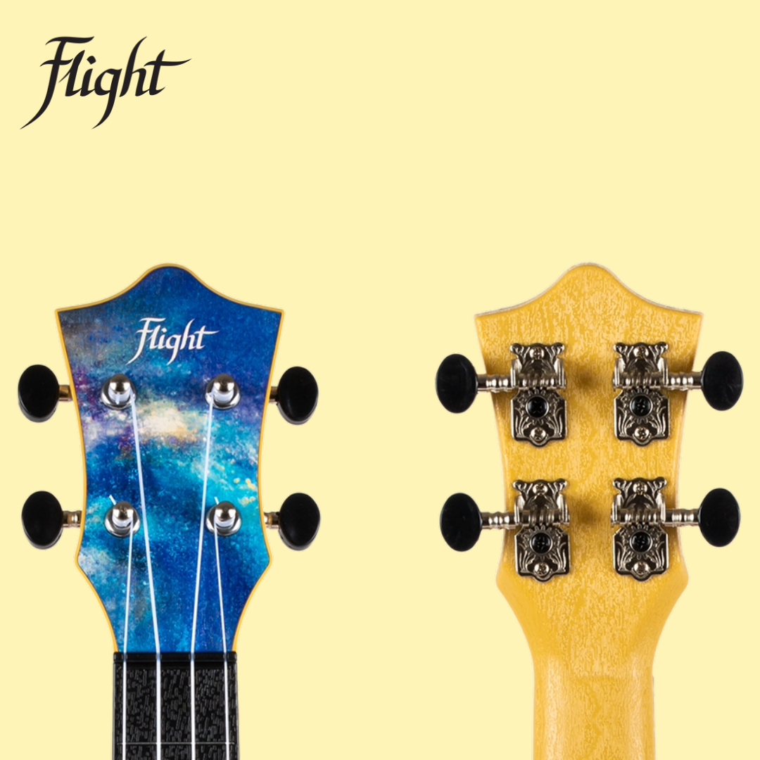 Flight TUSL40 Space Travel Concert Scale Soprano Ukulele with Travel Bag