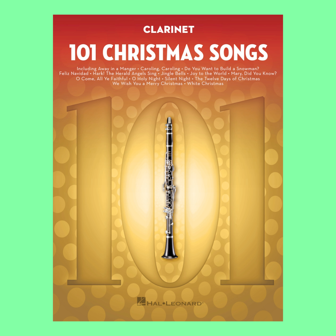 101 Christmas Songs For Clarinet Book