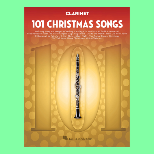 101 Christmas Songs For Clarinet Book