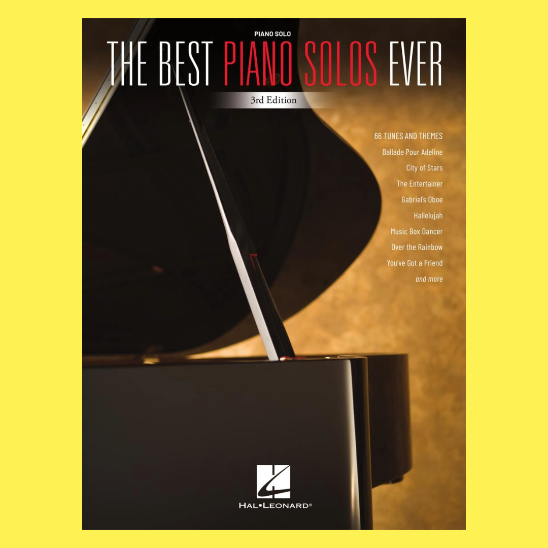 The Best Piano Solos Ever Book (3rd Edition)