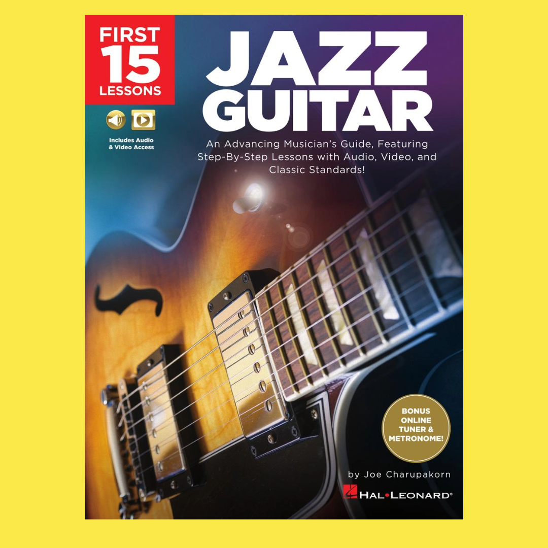 First 15 Lessons - Jazz Guitar (Book/Olm)