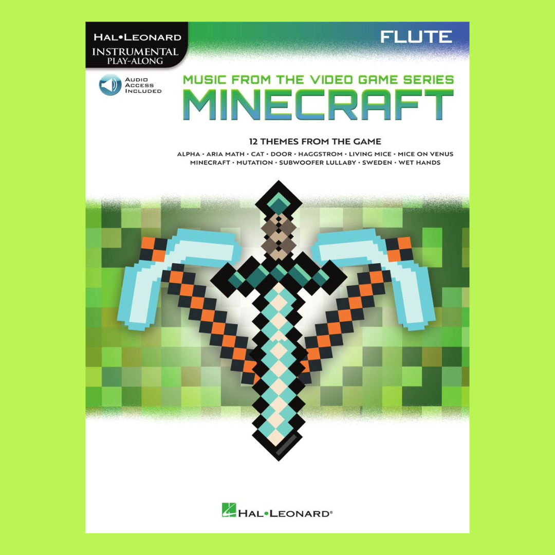 Minecraft Music From The Video Game Series - Flute Play Along Book/Ola