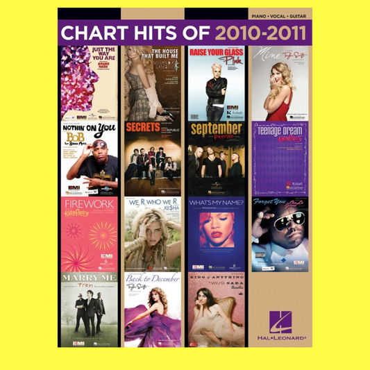 Chart Hits Of 2010 - 2011 PVG Songbook