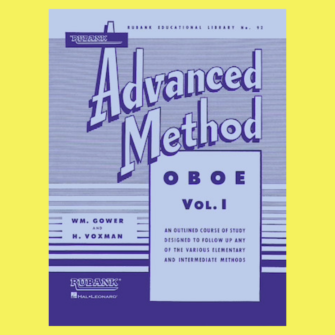 Rubank Advanced Method - Oboe Volume 1 Book