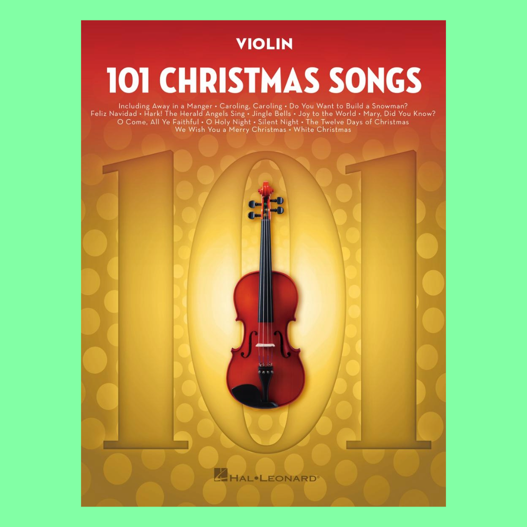 101 Christmas Songs For Violin Book