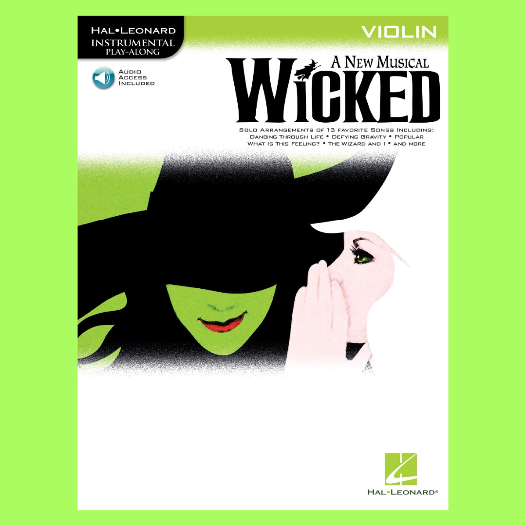 Wicked A New Musical - Violin Play Along Book/Ola