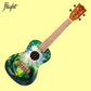 Flight AUC33 Jungle Concert Ukulele with Padded Gig Bag