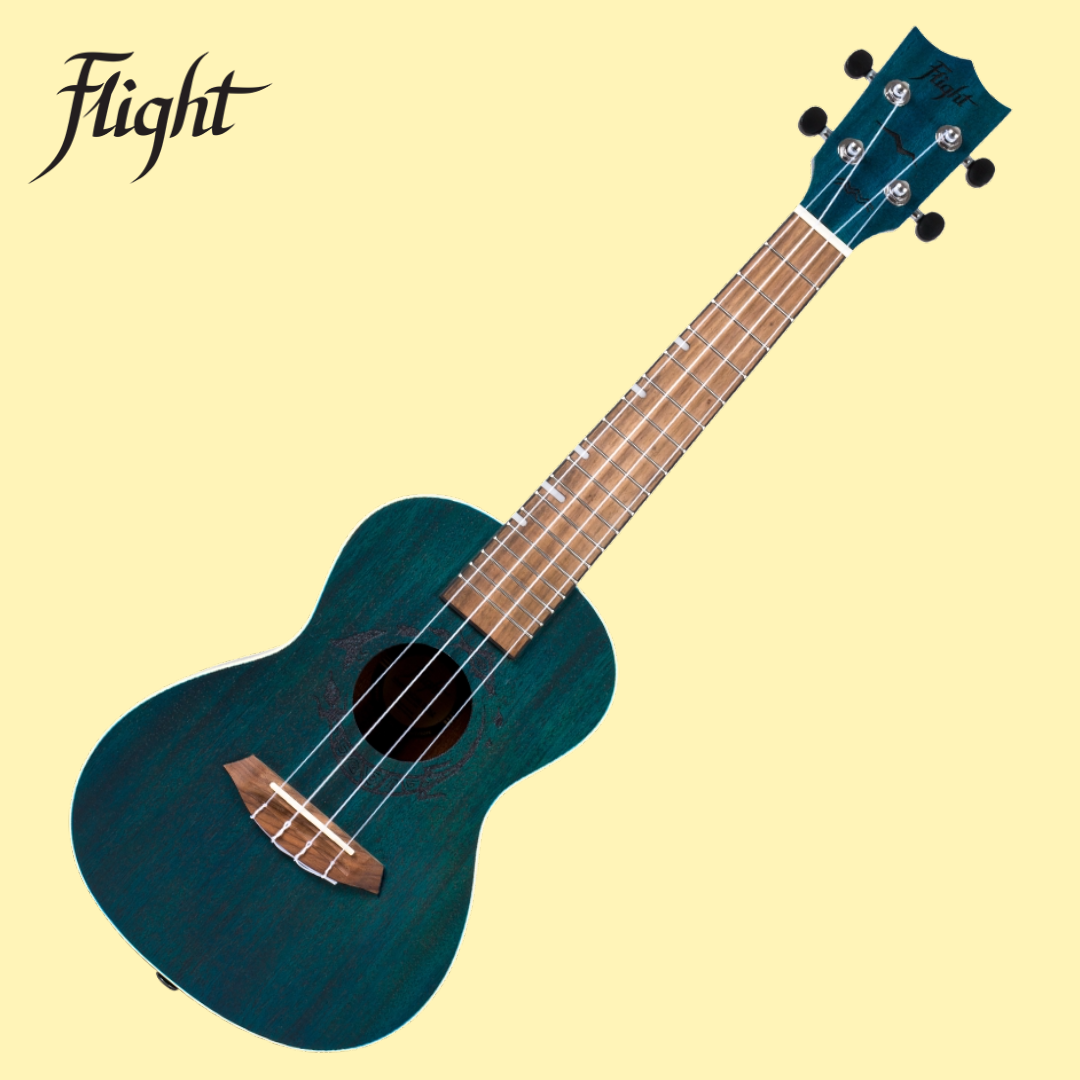 Flight DUC380 Topaz Concert Ukulele with Padded Gig Bag