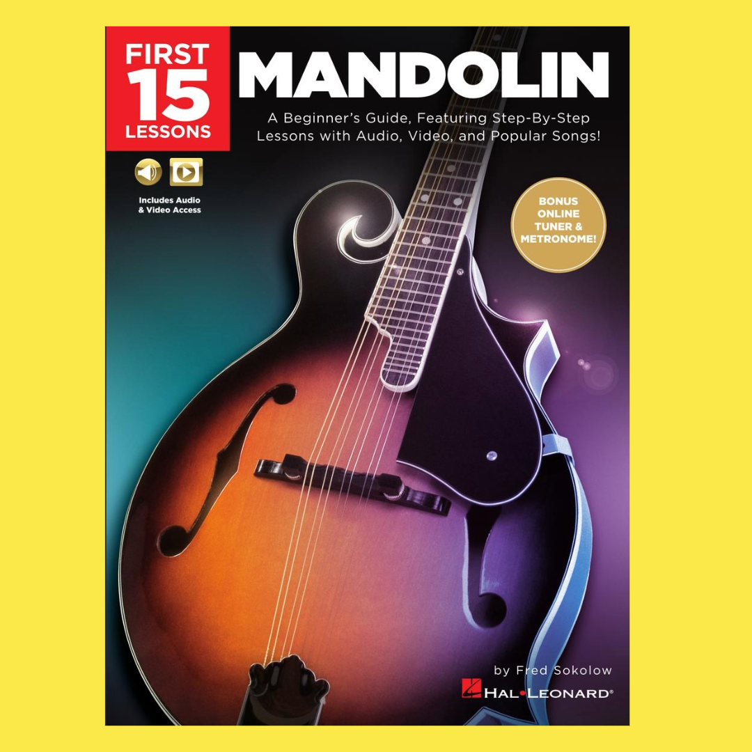 First 15 Lessons - Mandolin (Book/Olm)