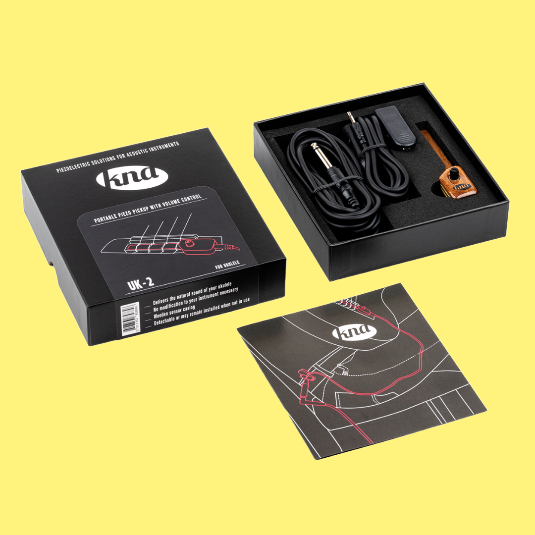 KNA UK-2 Ukulele Pickup with Volume Control