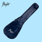 Flight TUSL-EE Sunset Ecklund Travel Soprano Longneck Ukulele with Gig Bag