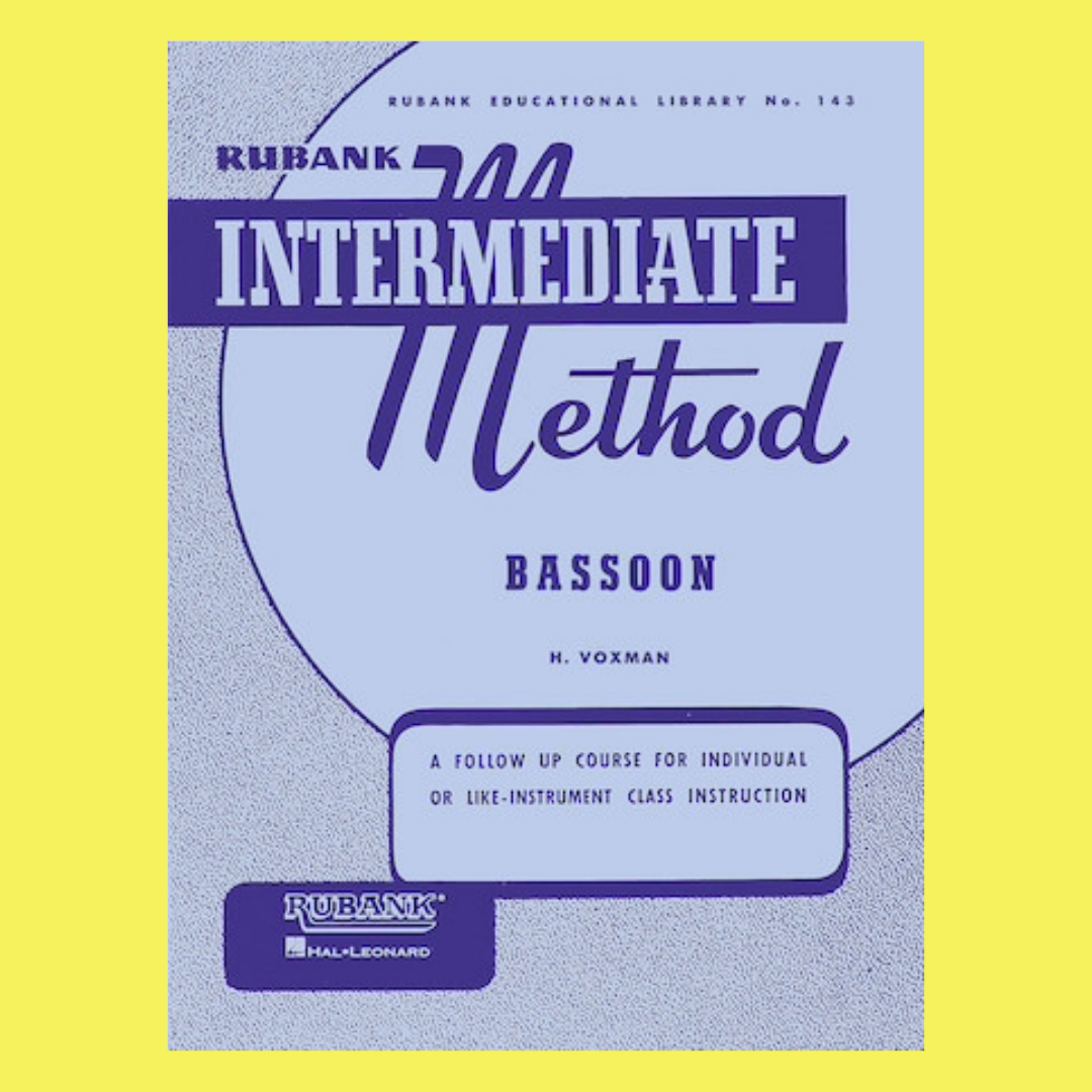 Rubank Intermediate Method - Bassoon Book