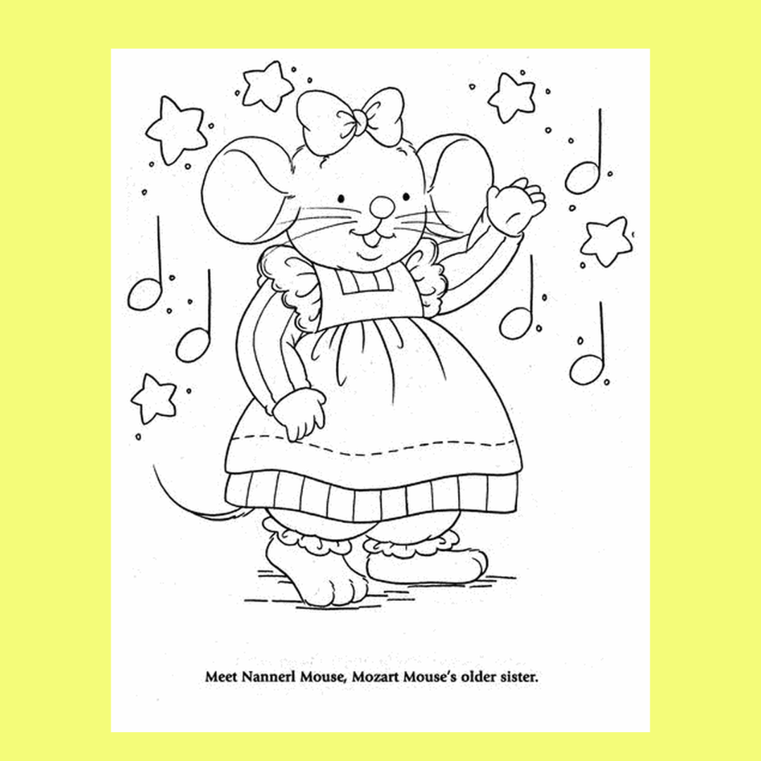 Alfred's Music For Little Mozarts - Colouring Book 3