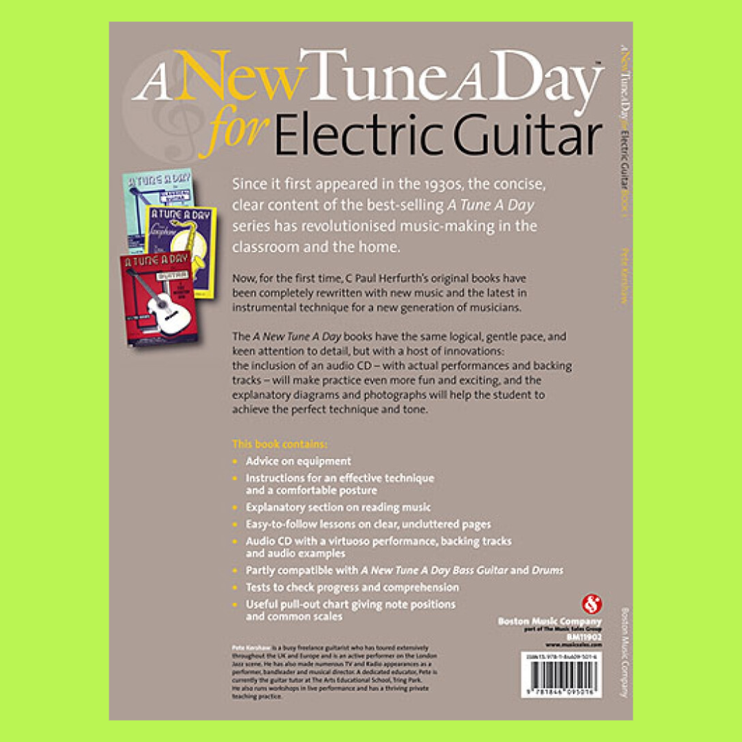 A New Tune A Day - Electric Guitar Book 1 (Book/Cd)